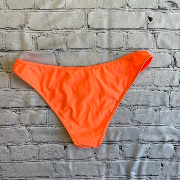 Ramy Brook ISLA BIKINI BOTTOM SIZE Large Brand New NWT $98 Neon Orange Swimwear - Picture 11 of 11